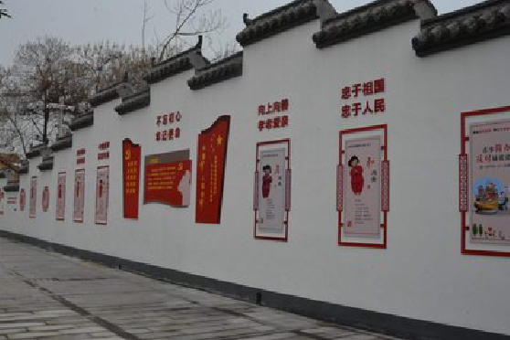  祁门墙体彩绘-乡村文化墙