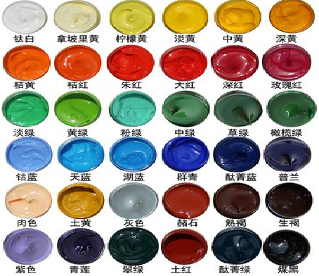  祁门墙绘颜色的选择有讲究。