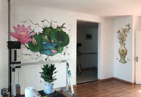  祁门墙体彩绘相比墙纸的优势。