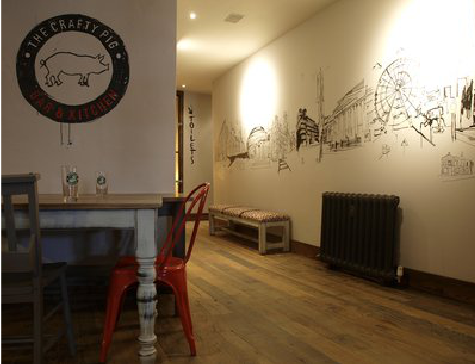  祁门教你判断手绘墙质量的好坏。