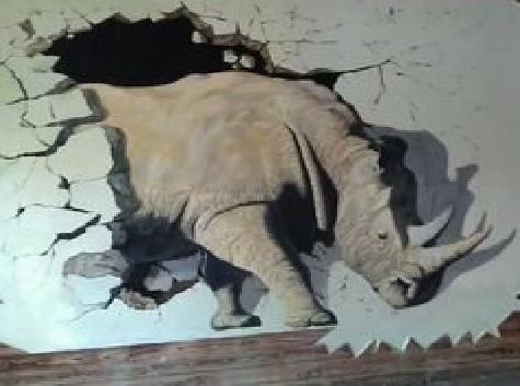  祁门在墙绘中，如何绘制3D效果？